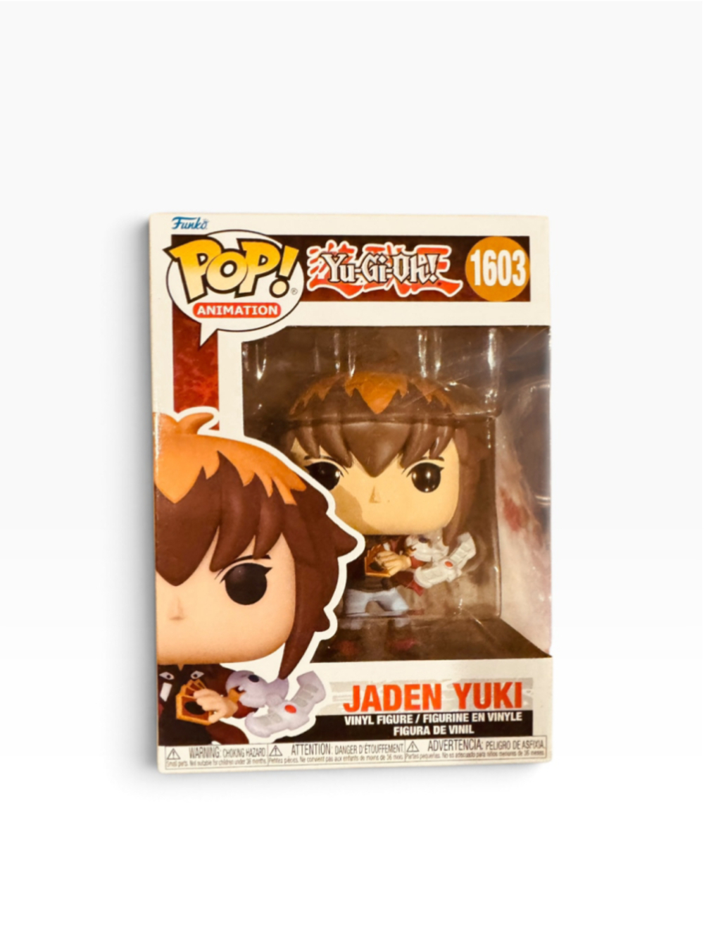 Funko Pop Animation Yu-Gi-Oh! Jaden Yuki Action Figure Brown Orange